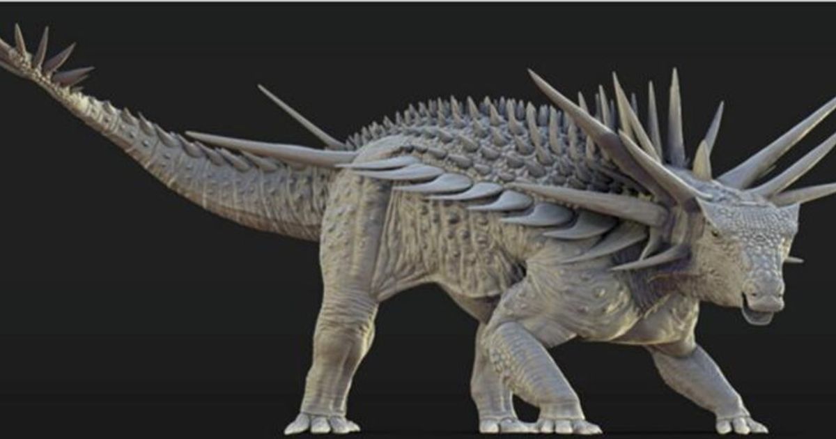 scoperto in marocco il fossile di dinosauro punk 
