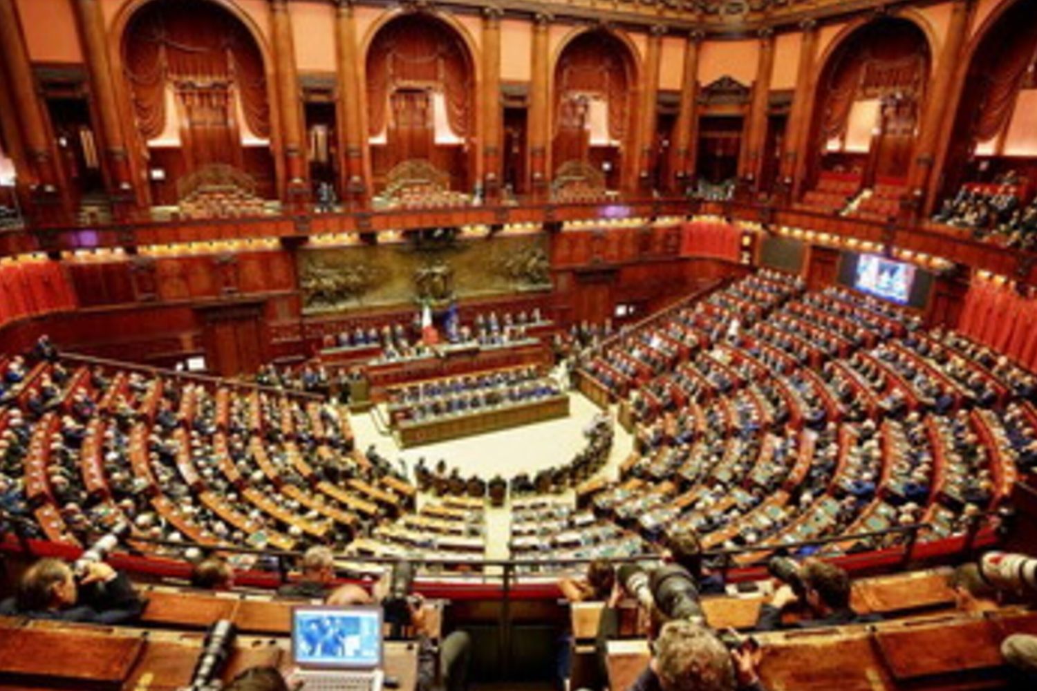 L'aula di Montecitorio