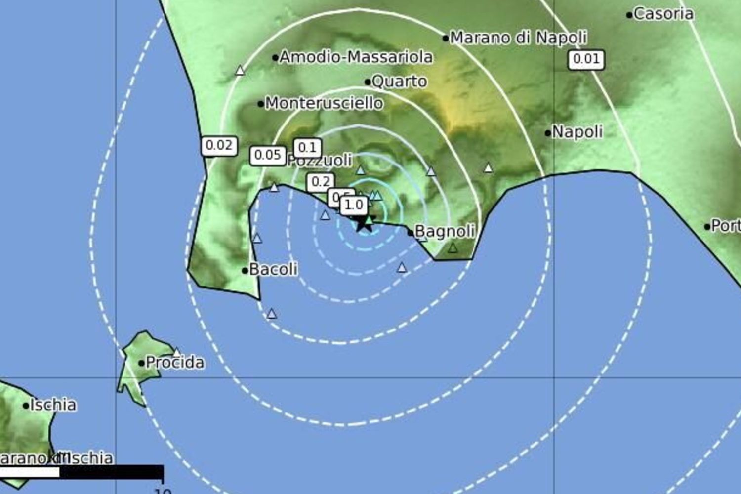 Sisma ai Campi Flegrei