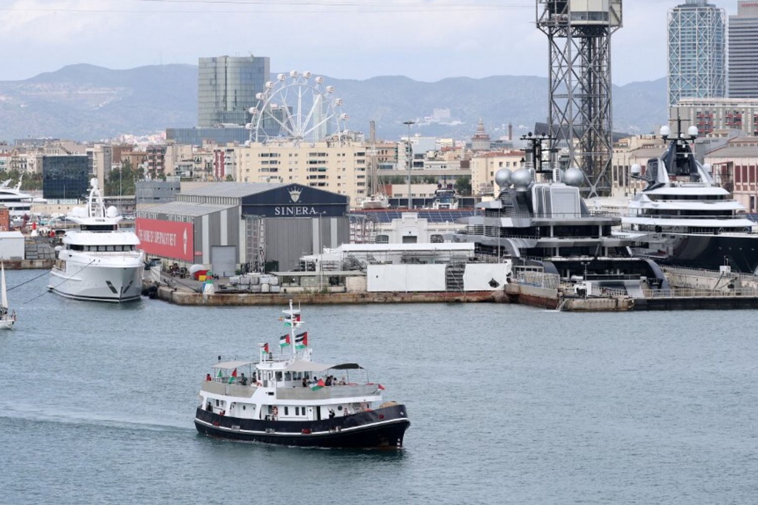 The flotilla salpata da Barcellona