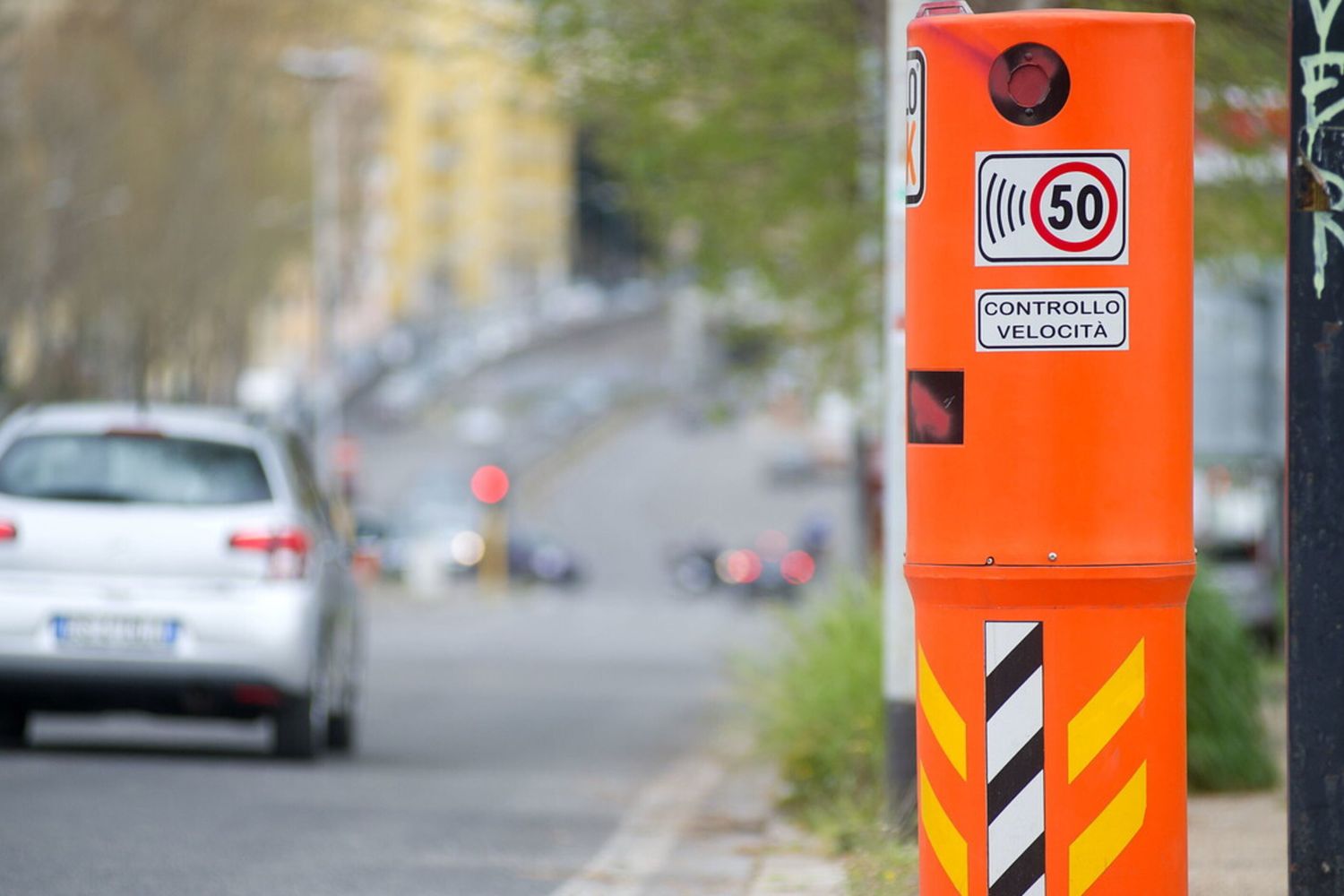 Un autovelox nelle strade italiane