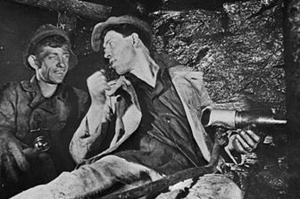 Stakhanov in miniera