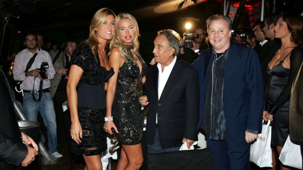 Emilio Fede, Lele Mora e Valeria Marini