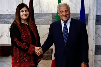 Le ministre Tajani réaffirme à son homologue palestinienne le soutien de l’Italie à la solution des deux États