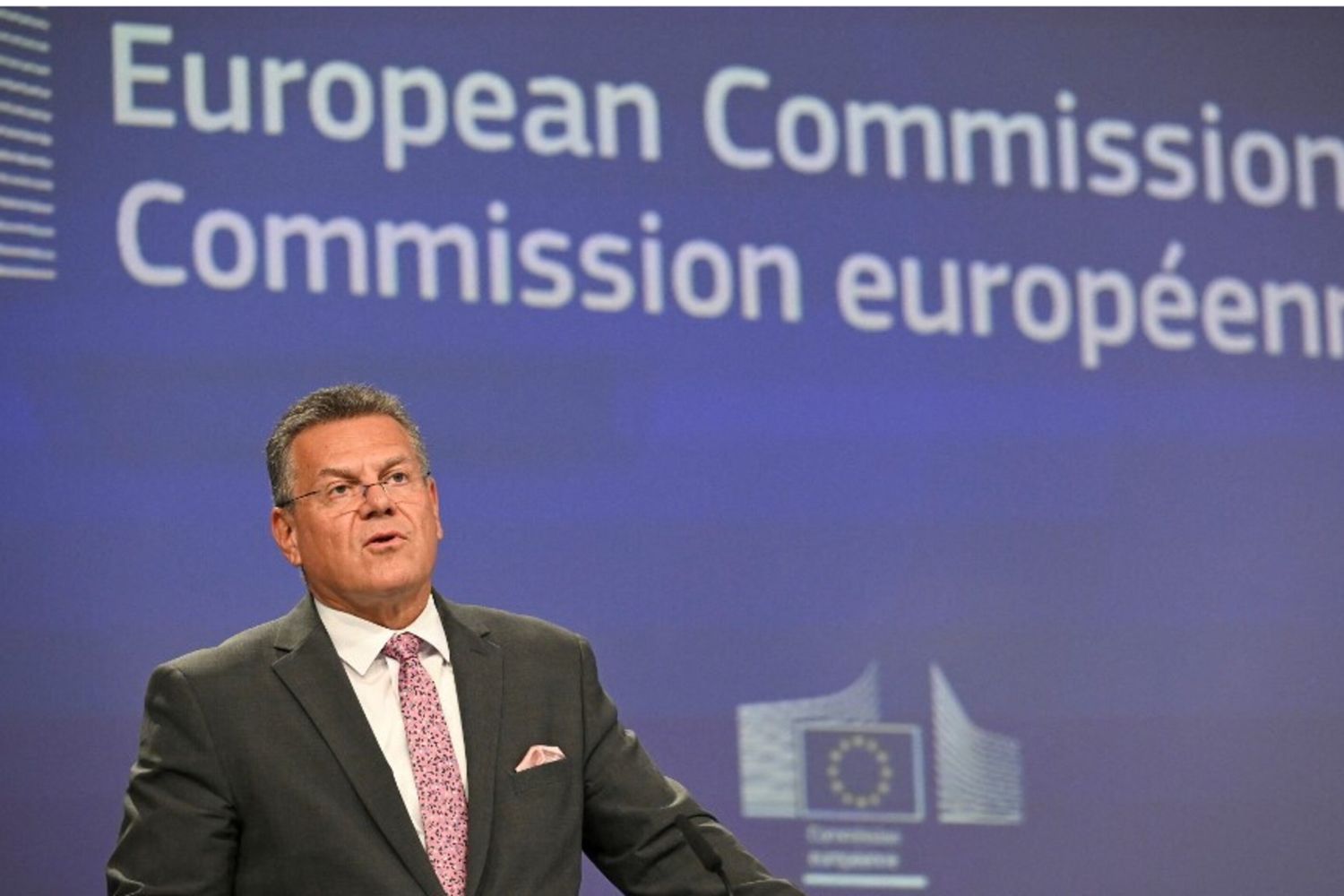 Il commissario al Commercio Sefcovic