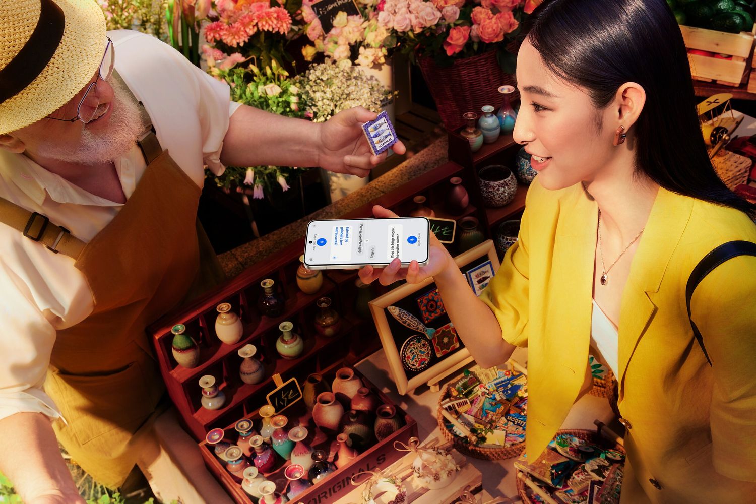 Traduzione simultanea con lo smartphone grazie all'IA