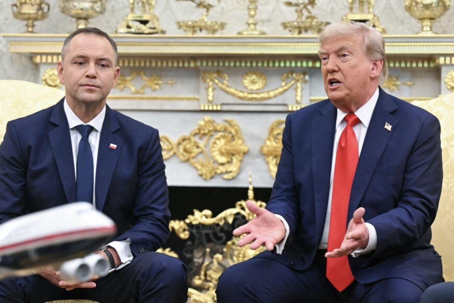 Donald Trump e  Karol Nawrocki