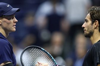 Us Open, un Sinner fenomenale travolge Musetti: 6-1 6-4 6-2 in due ore. E ora la semifinale con Auger-Aliassime