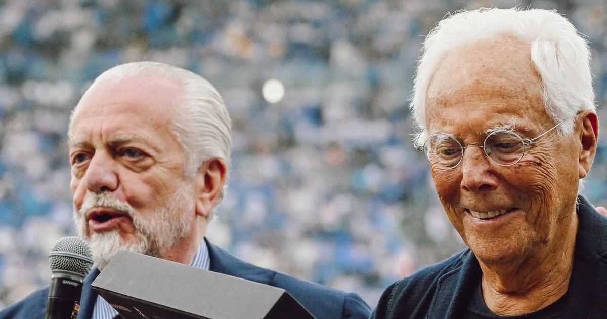 la sinergia tra armani e il napoli calcio eleganza sport e identit224