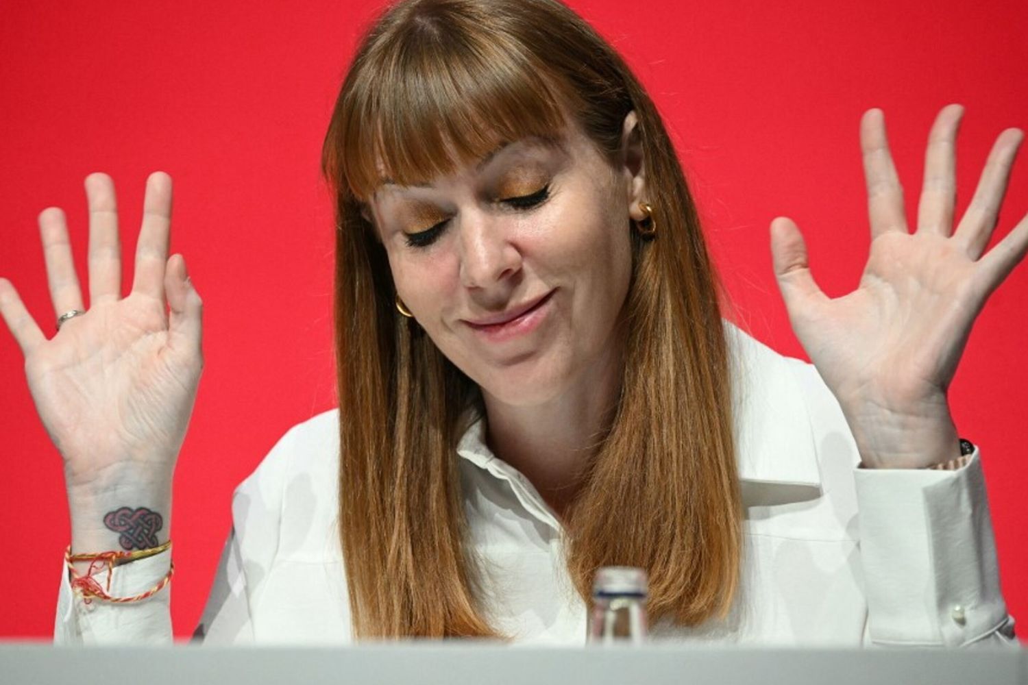 La vice primo ministro britannica Angela Rayner