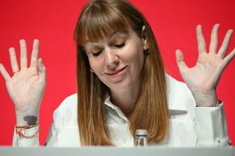 La vice primo ministro britannica Angela Rayner