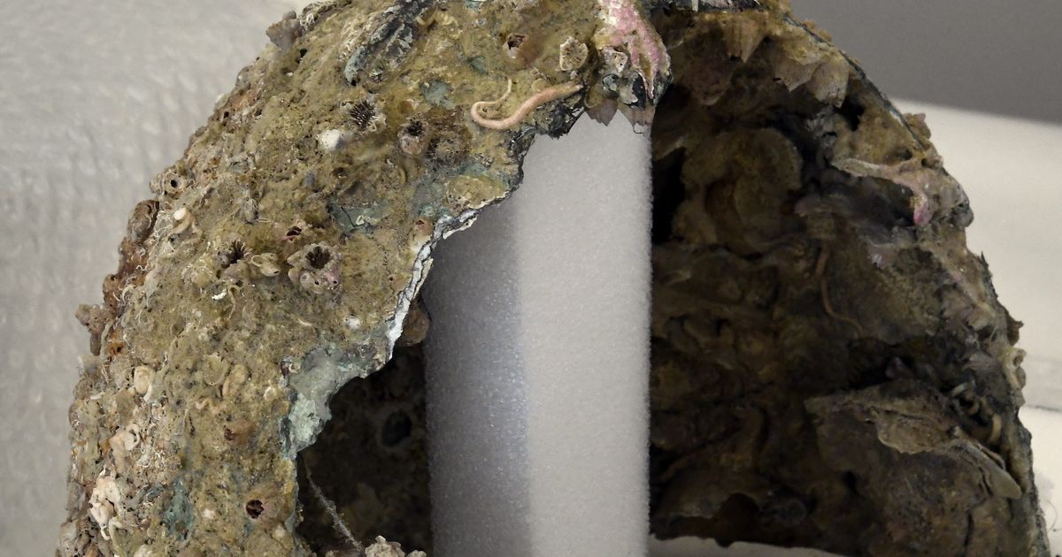 エガディの海底から、最初のポニック戦争のヘルメット