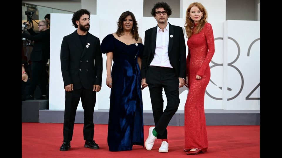 Motaz Malhees, Kaouther Ben Hania, Nadim Cheikhrouha e Odessa Rae
