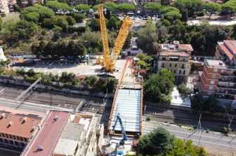 Il ponte Giulio Rocco alla Garbatella