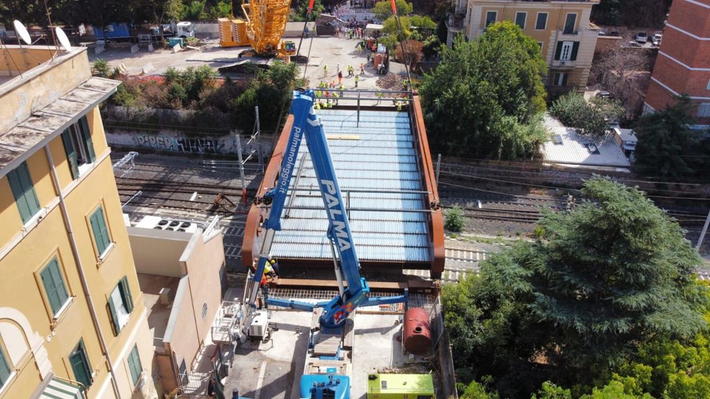 Il ponte Giulio Rocco alla Garbatella
