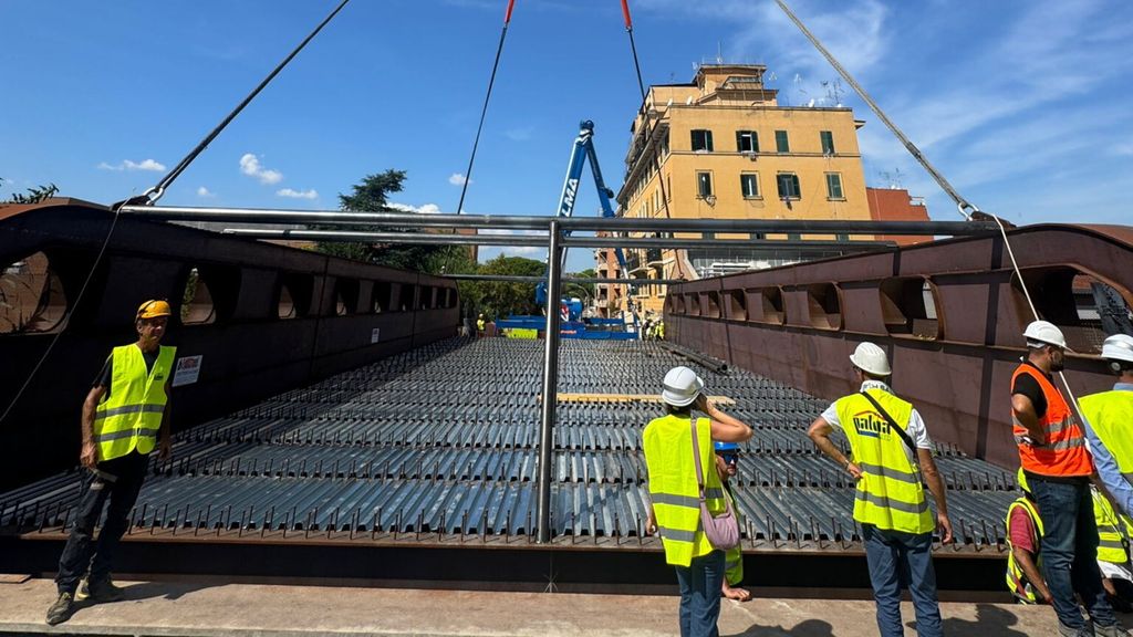 Il ponte Giulio Rocco alla Garbatella