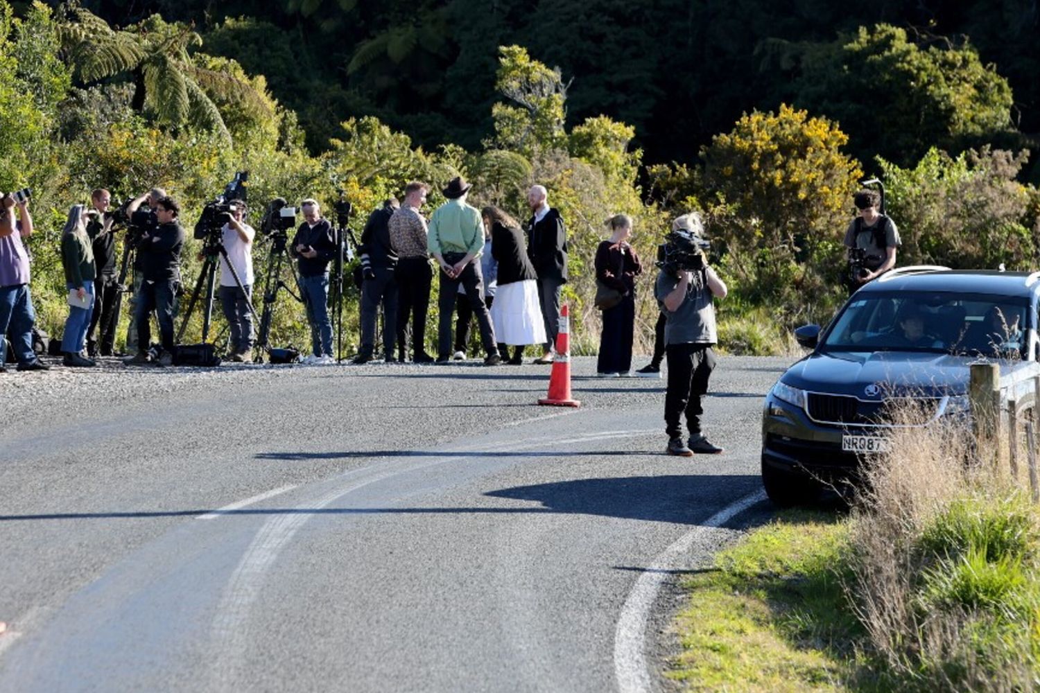 Il luogo della sparatoria