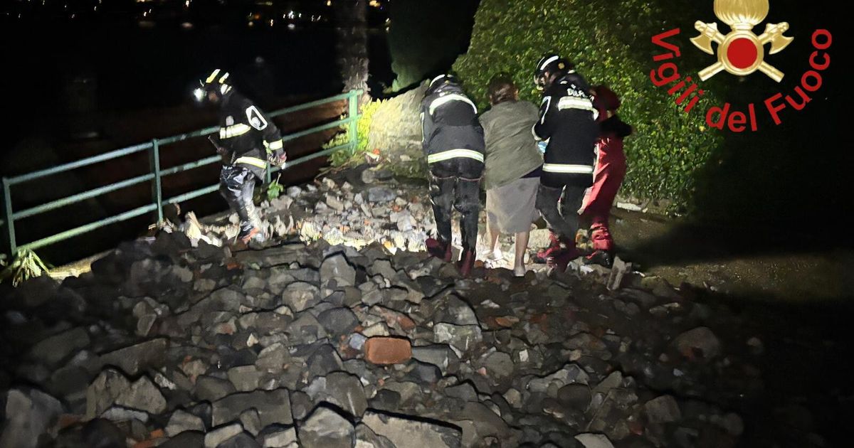 Maltempo nel Comasco, frane ed evacuazioni. Allerta arancione in cinque regioni
