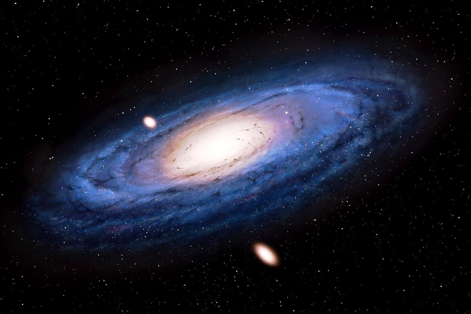 Spazio, galassia, costellazione Andromeda