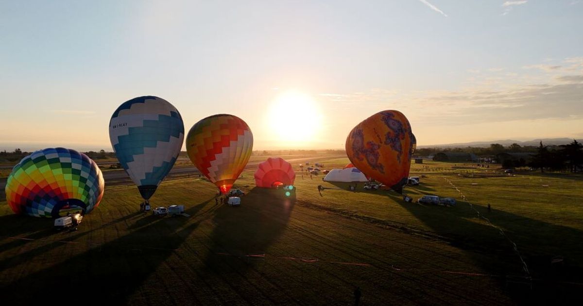 a piacenza la seconda edizione della competizione tra mongolfiere
