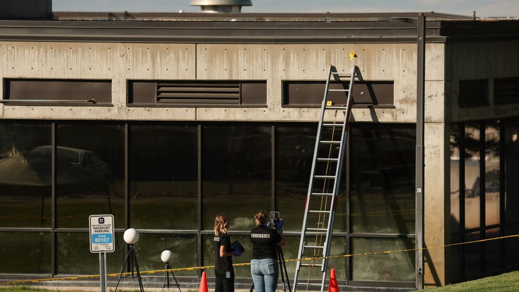 Il luogo da dove avrebbe sparato il killer di Charlie Kirk