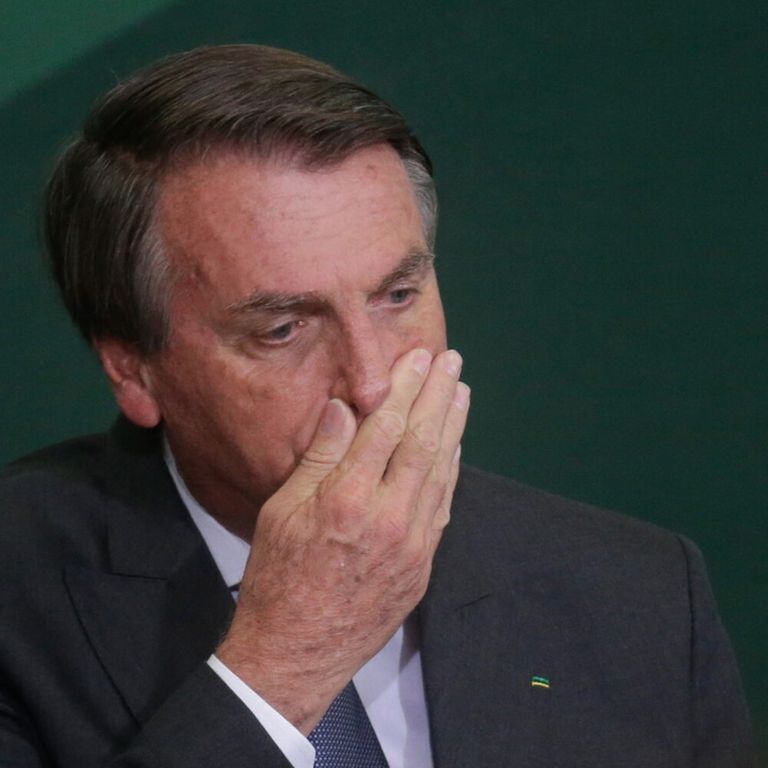 Il presidente brasiliano, Jair Bolsonaro