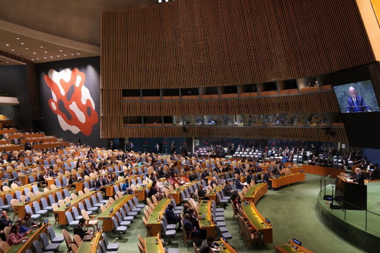 L'assemblea generale dell'Onu