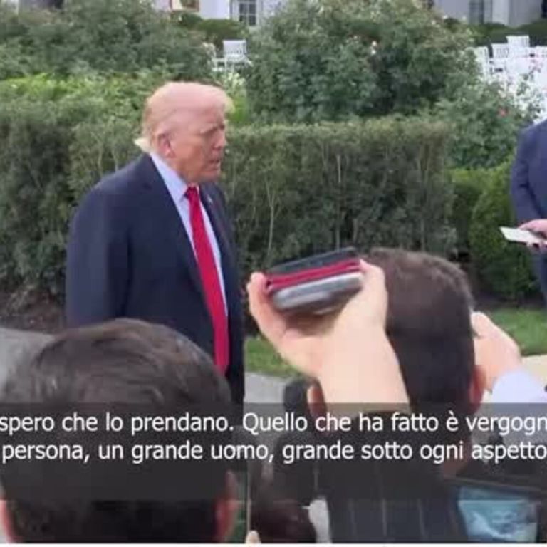 Trump: L'assassino di Charlie Kirk è un animale, spero lo prendano
