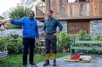 Daniele Vicari e Alessandro Borghi