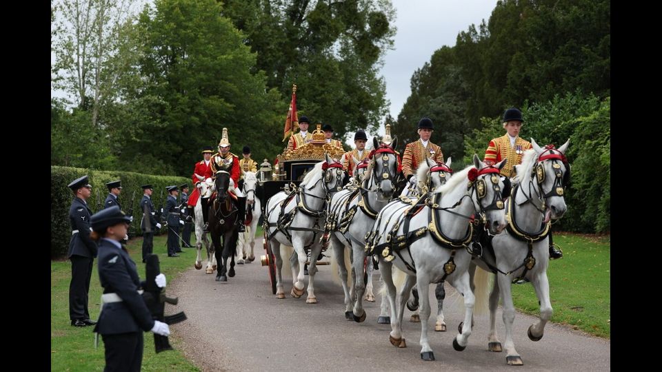 La visita di Trump in Inghilterra