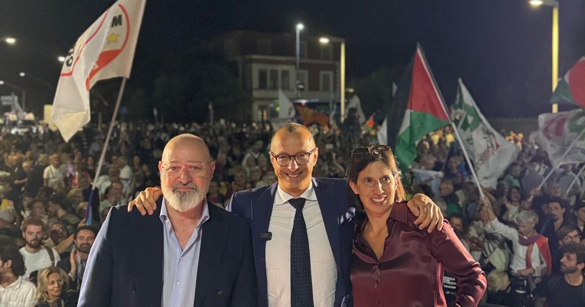 marche il banco di prova del centrosinistra schlein e ricci uniti per sfidare acquaroli