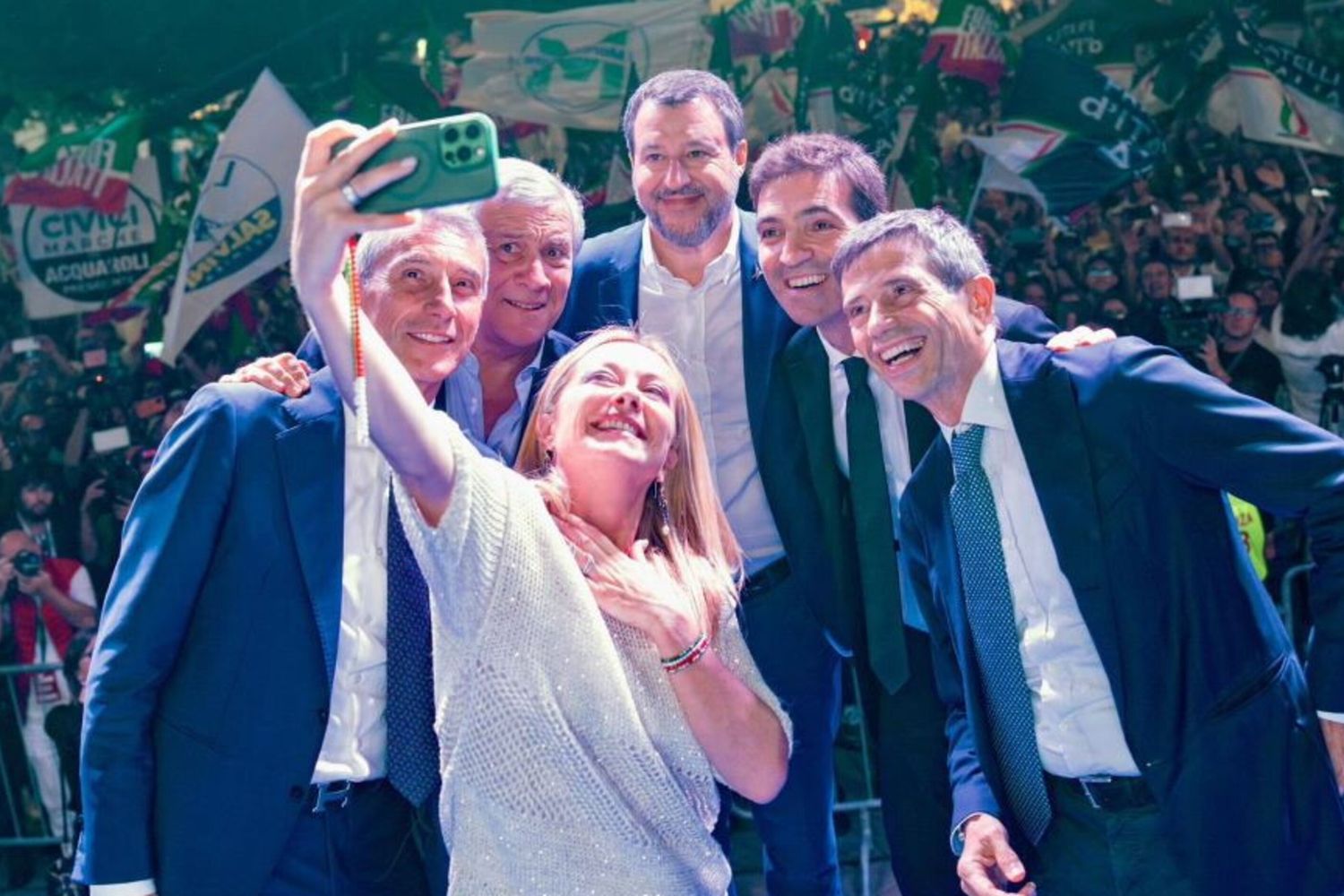 Il centrodestra unito ad Ancona