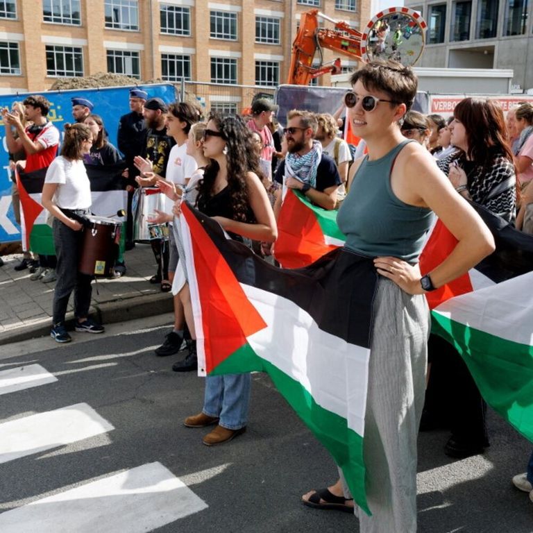 manifestazione in favore della Palestina