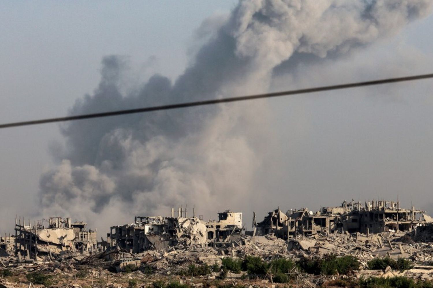 Bombardamenti su Gaza