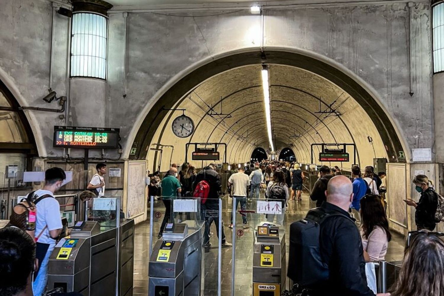 La stazione di Piazzale Flaminio