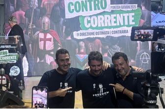 Raduno Lega giovani a Pontida