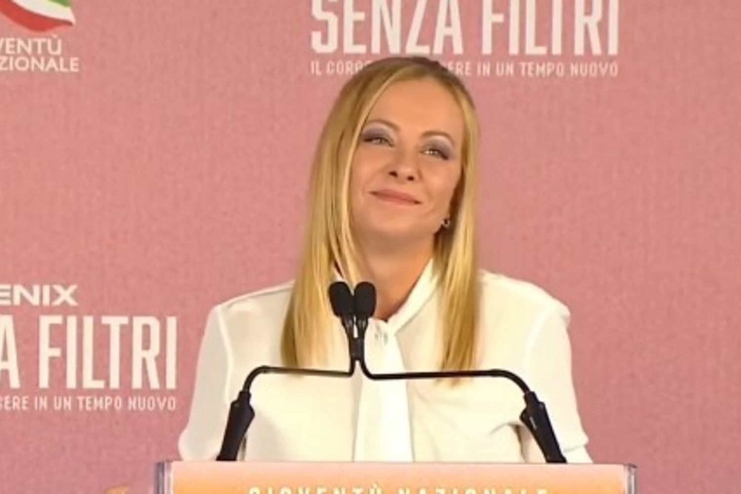 Giorgia Meloni a Fenix