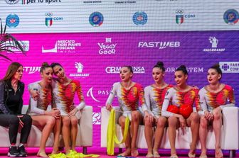 Maccarani Emanuela con le "farfalle"