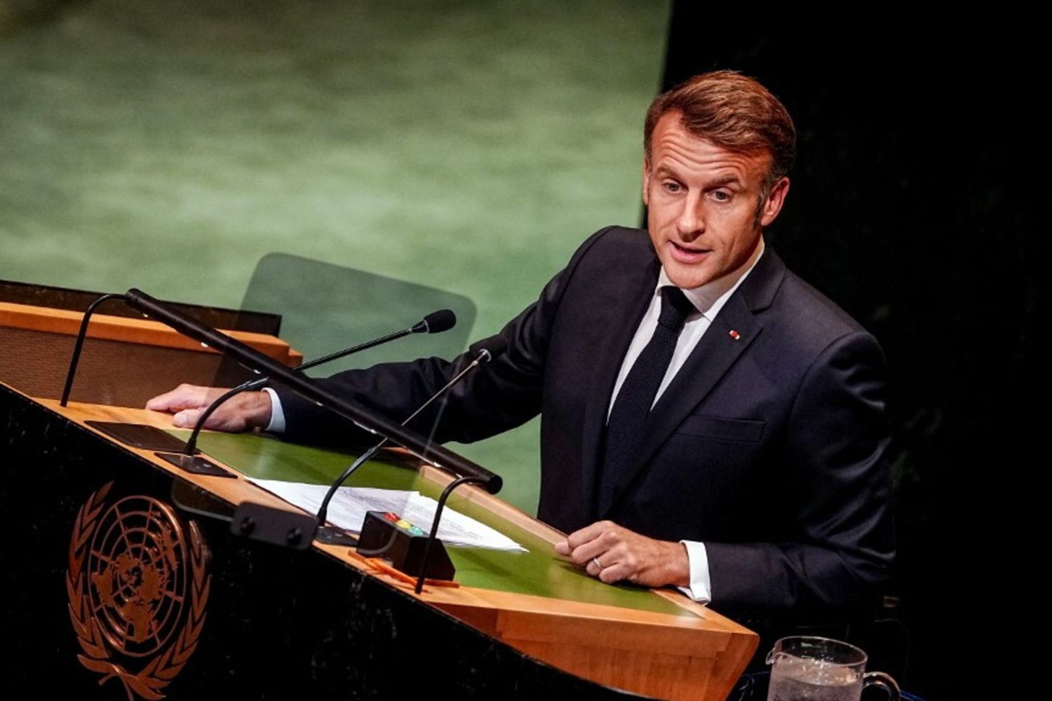 Macron all'Onu