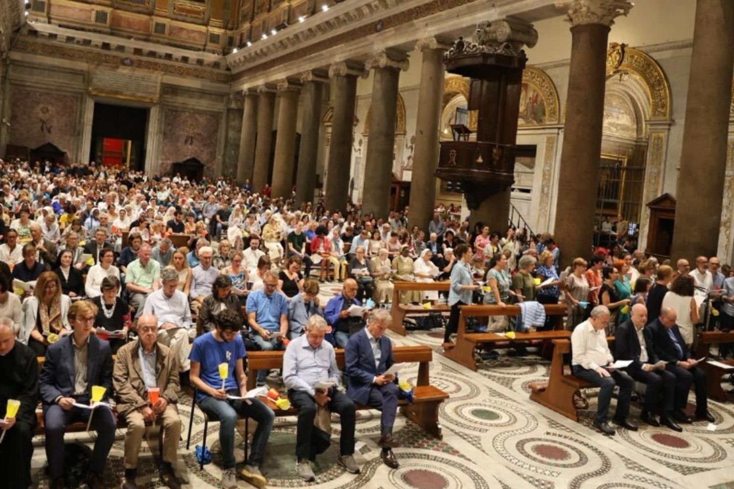 La preghiera a Sant'Egidio
