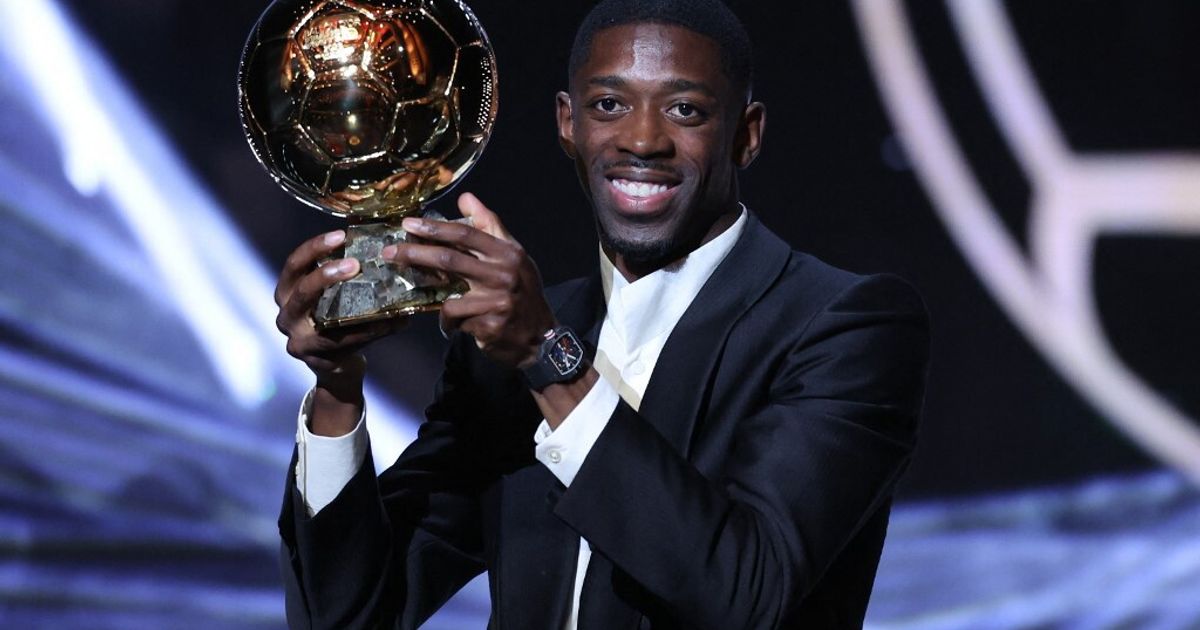 Ousmane Dembelè vince il Pallone d