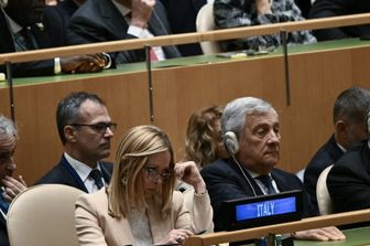 La premier Giorgia Meloni all'Onu