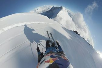 Impresa di Andrzej Bargiel sull'Everest