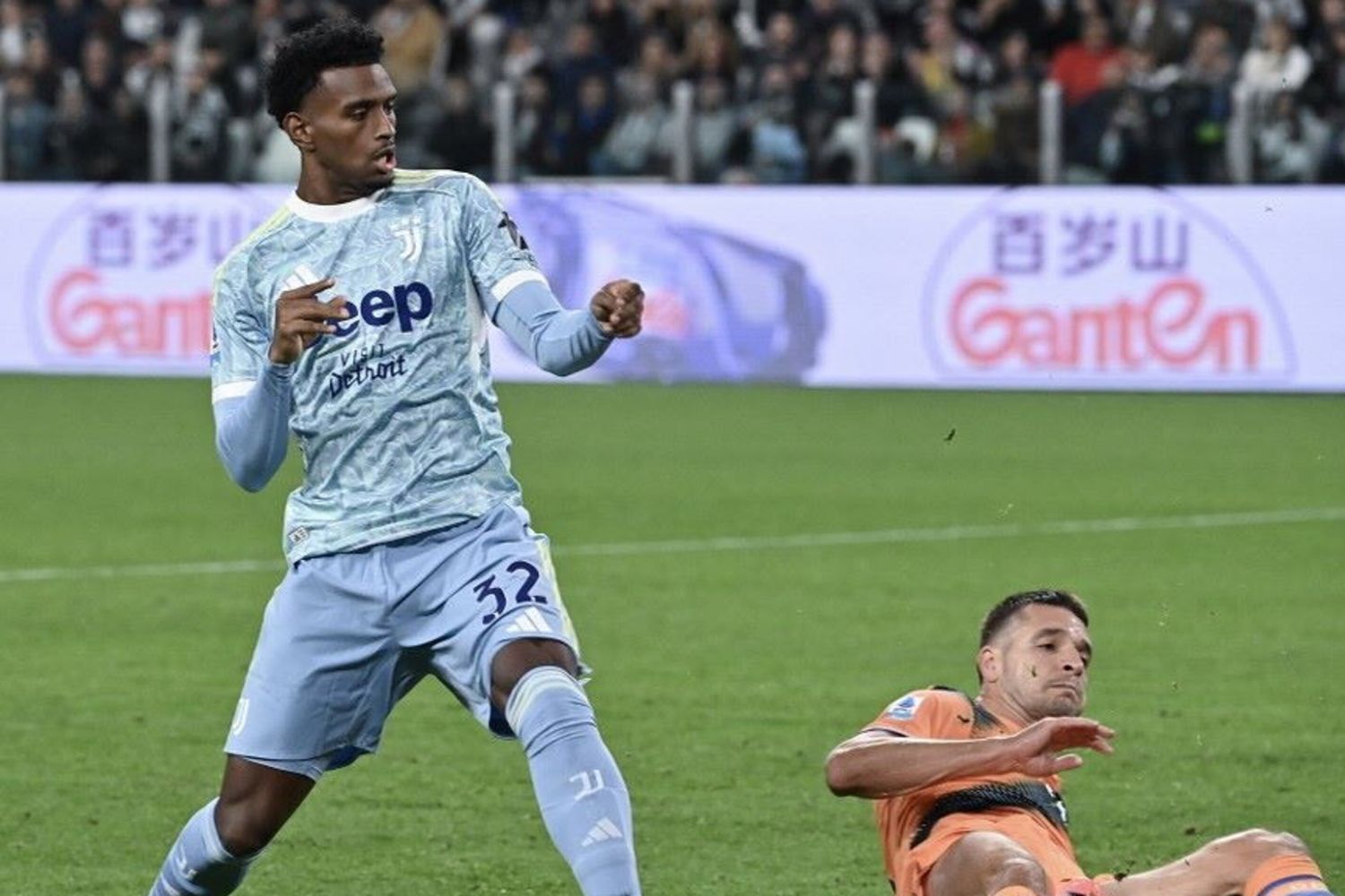 Rete di Cabal contro l'Atalanta