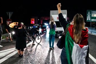 Manifestazione per la Palestina a Torino