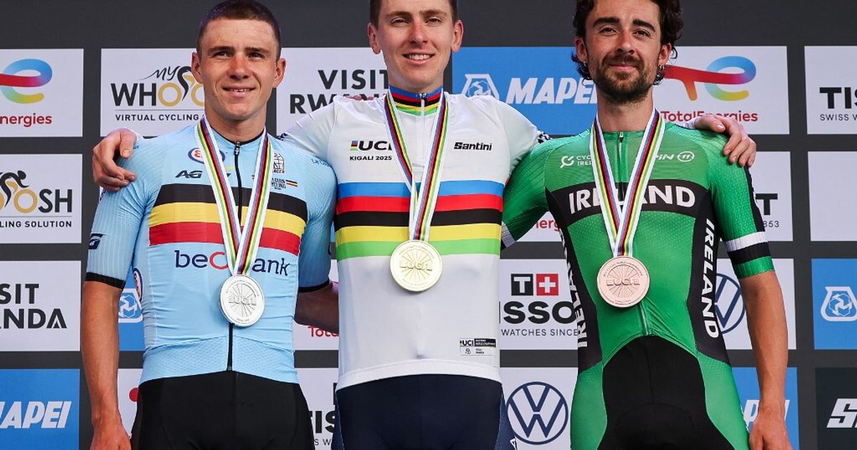 Tadej Pogacar è campione del mondo per la seconda volta di fila