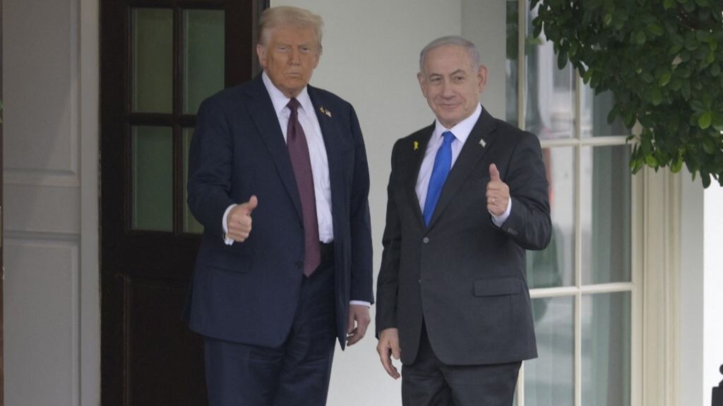 Trump con Netanyahu