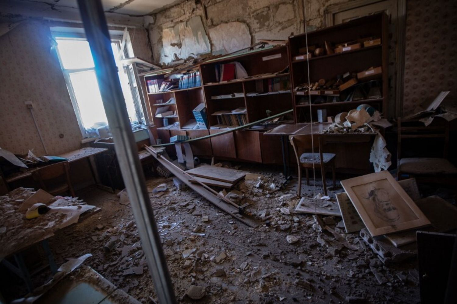 Droni russi su casa a Sumy