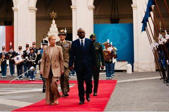 Visite à Rome du président de la Guinée Bissau Embalò