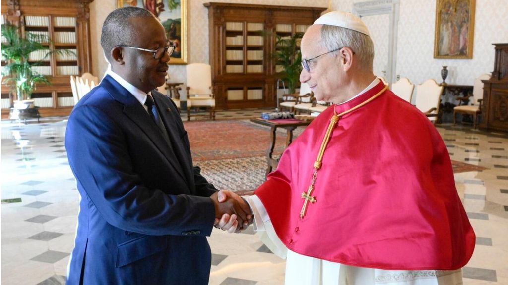 Visita a Roma del Presidente della Guinea Bissau Embalò